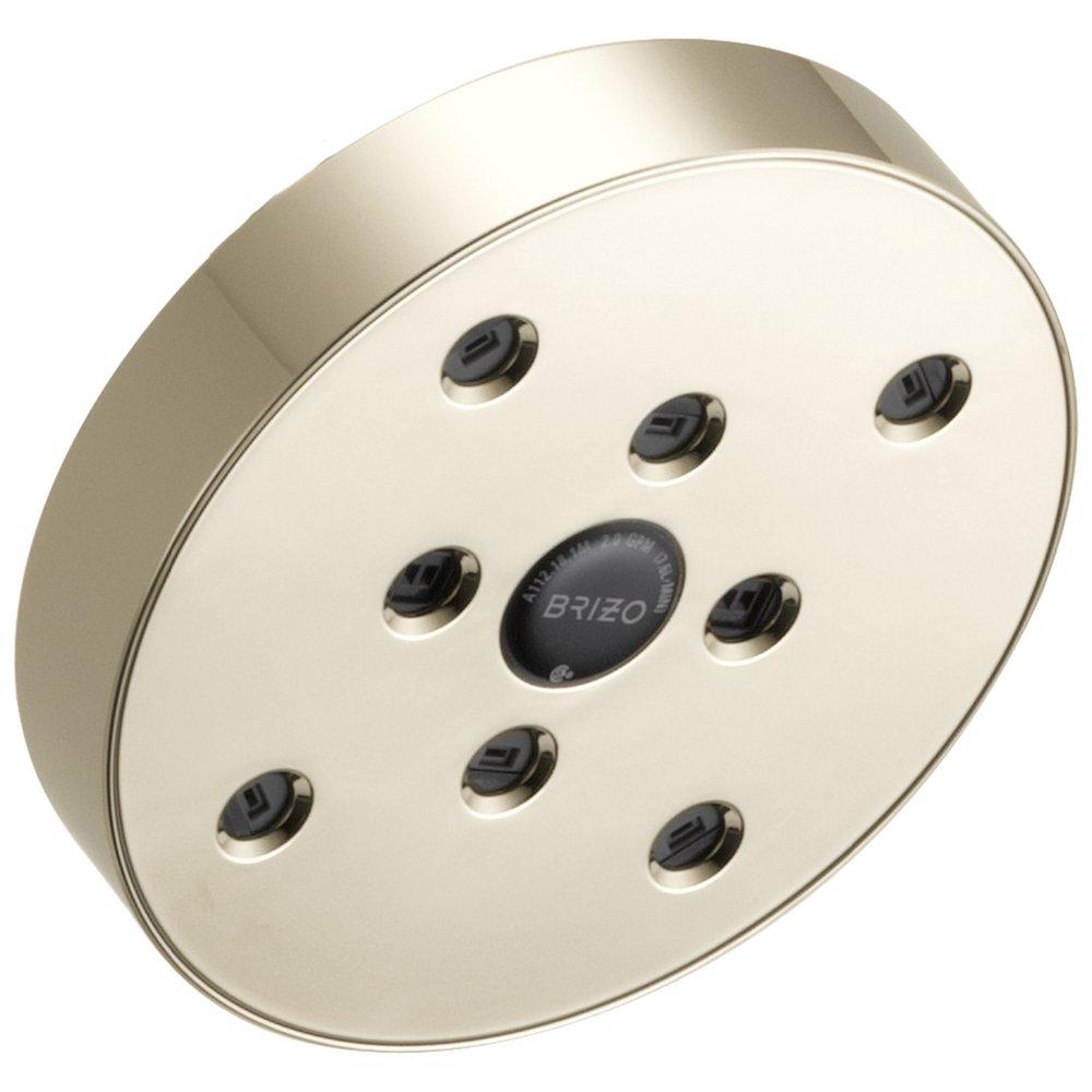 Brizo Polished Nickel Single Function H2Okinetic&reg; Spray Showerhead 