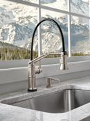 Brizo Stainless Single Handle Pull Down Touch Activated Kitchen Faucet 