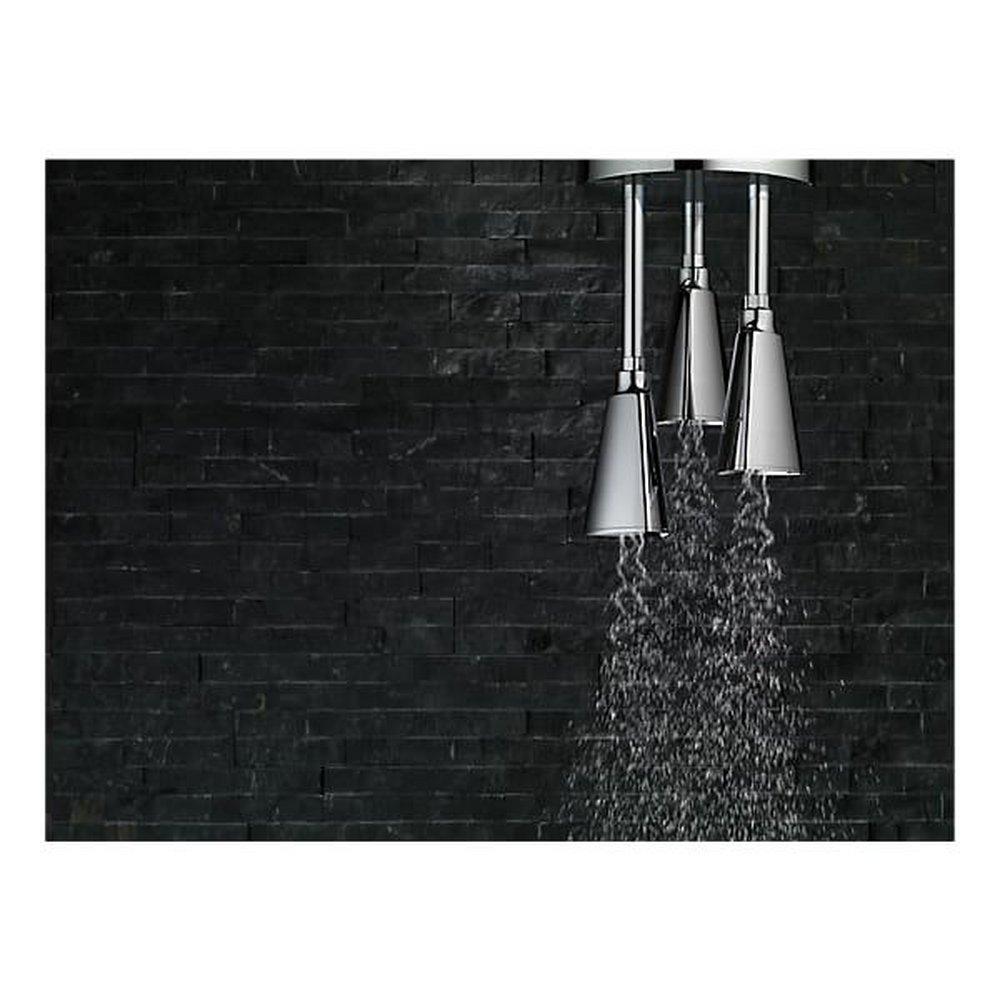 Delta Faucet Chrome Single Function H2Okinetic&reg; Showerhead 