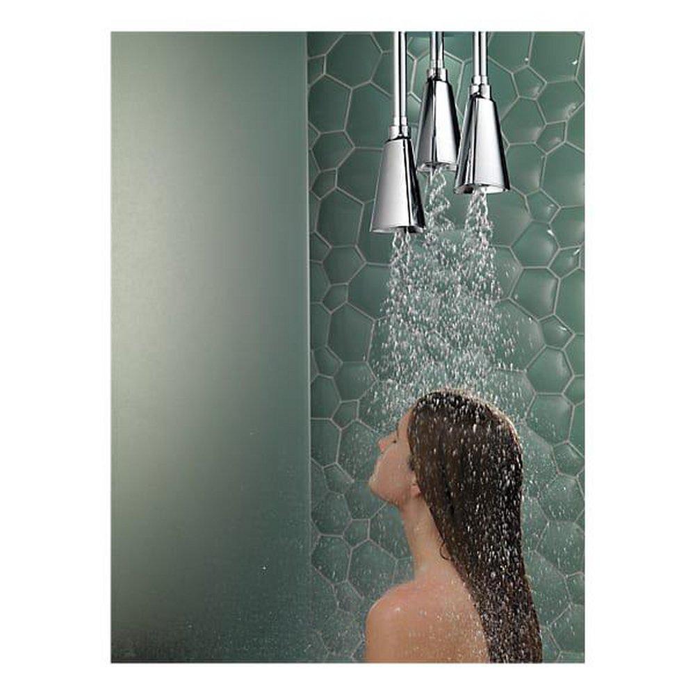 Delta Faucet Chrome Single Function H2Okinetic&reg; Showerhead 