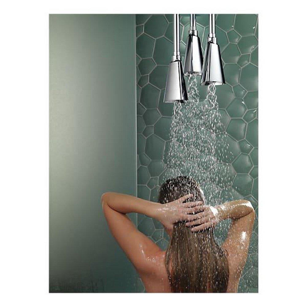 Delta Faucet Chrome Single Function H2Okinetic&reg; Showerhead 