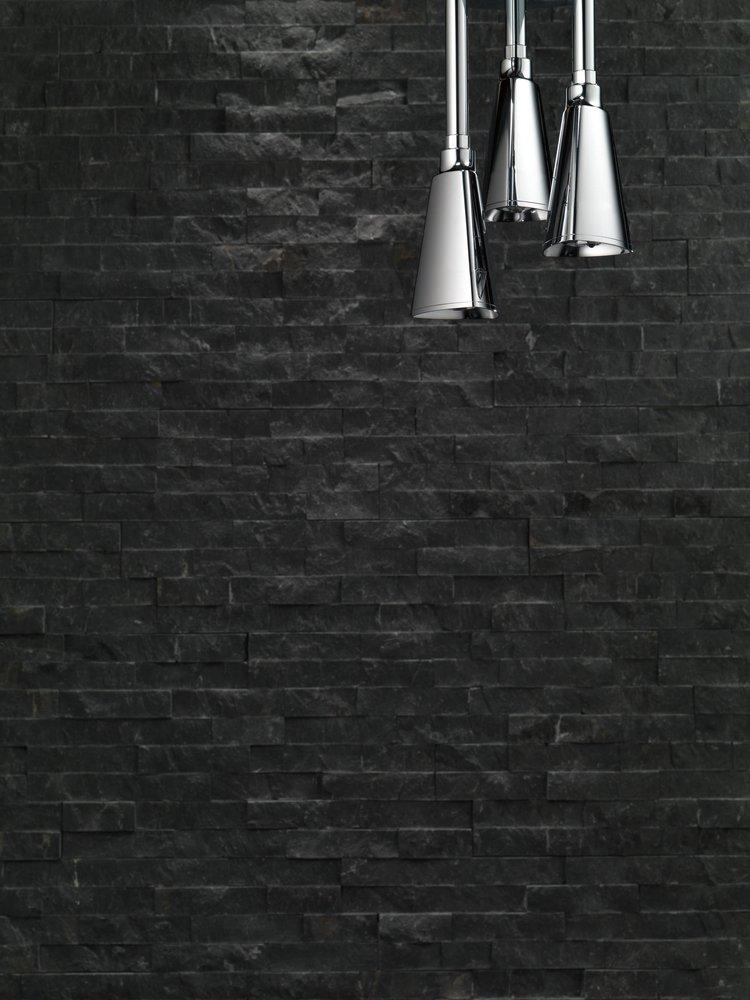 Delta Faucet Chrome Single Function H2Okinetic&reg; Showerhead 