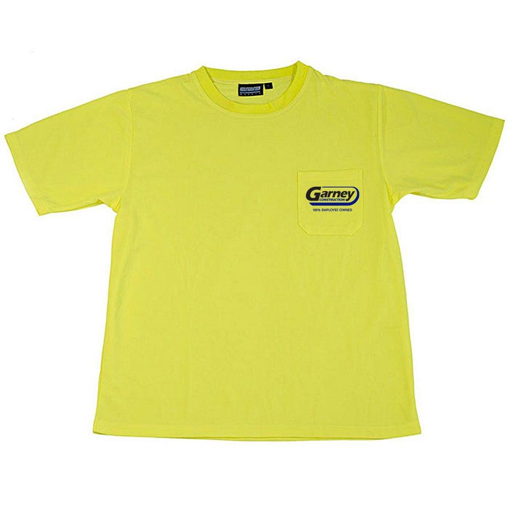 ERB Safety Hi-Viz Lime 9006 NON-ANSI TSHIRT HI VIZ LIME 5X 