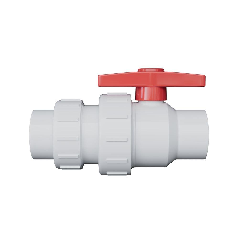 PROFLO&reg; Plastic Full Port Socket Weld 125# Ball Valve 
