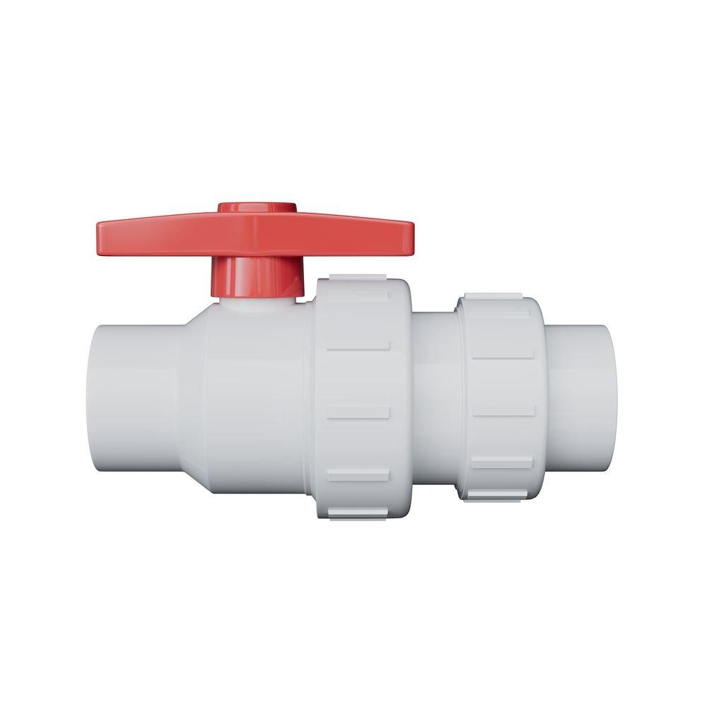 PROFLO&reg; Plastic Full Port Socket Weld 125# Ball Valve 