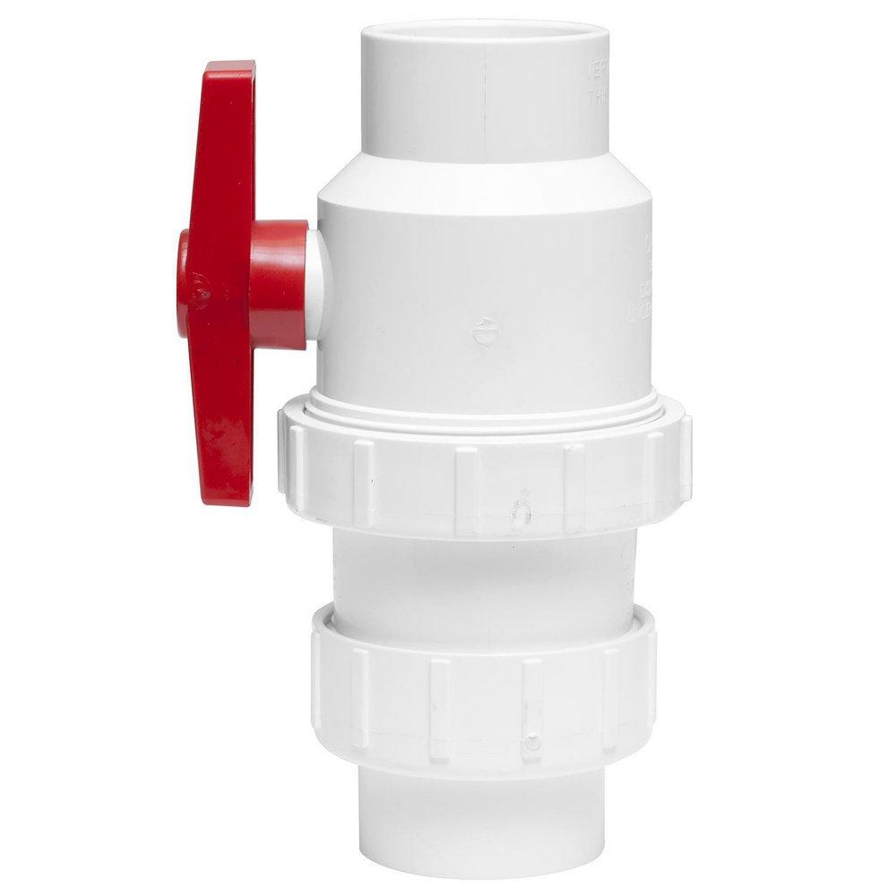 PROFLO® Plastic Full Port Socket Weld 125# Ball Valve 