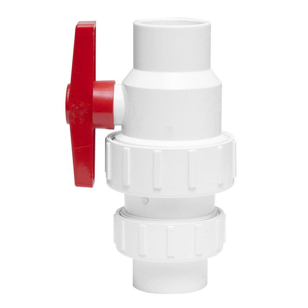 PROFLO&reg; Plastic Full Port Socket Weld 125# Ball Valve 