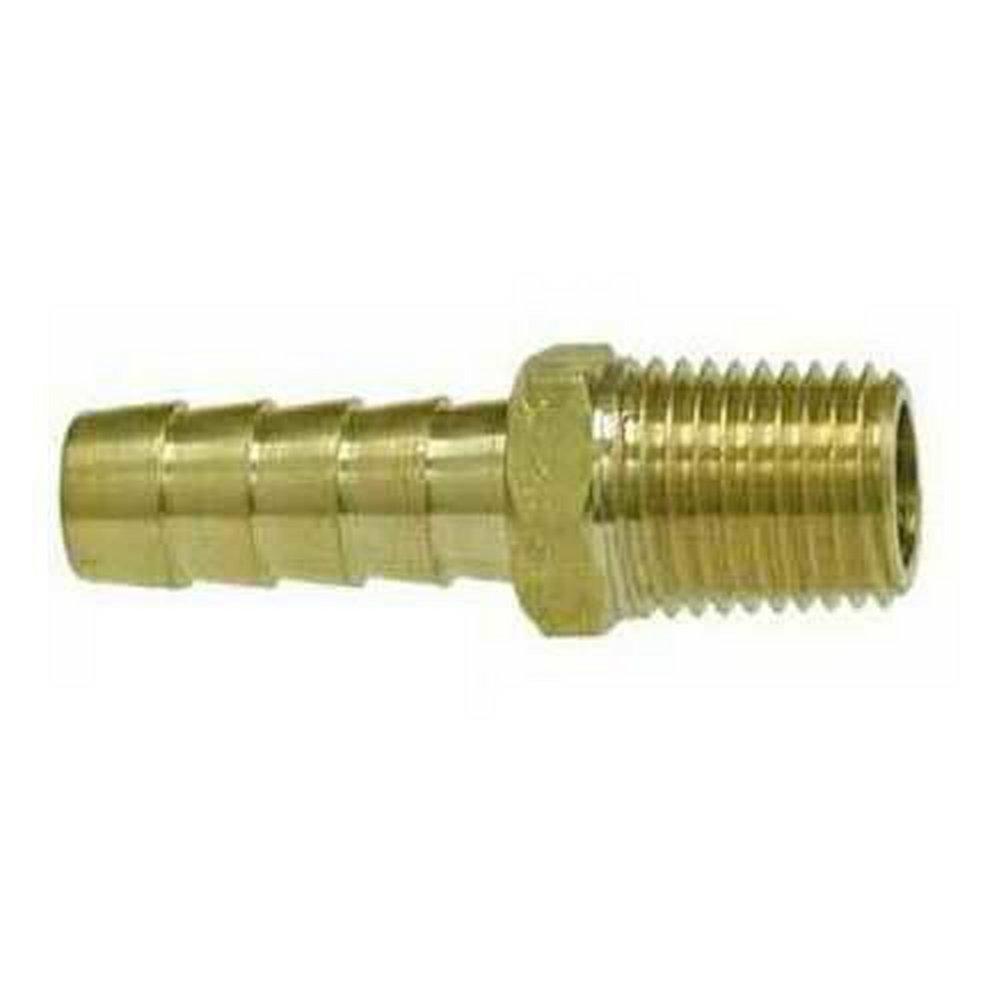 Midland Metal Manufacturing Hose Barb Brass Garden Hose Coupling 