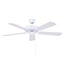 RP Lighting White 52 in. 5-Blade Indoor Ceiling Fan 