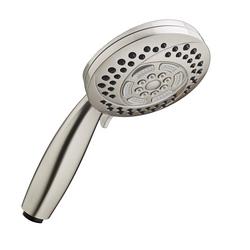 Multi Function Hand Shower in Brushed Nickel (Shower Hose Sold Separately)