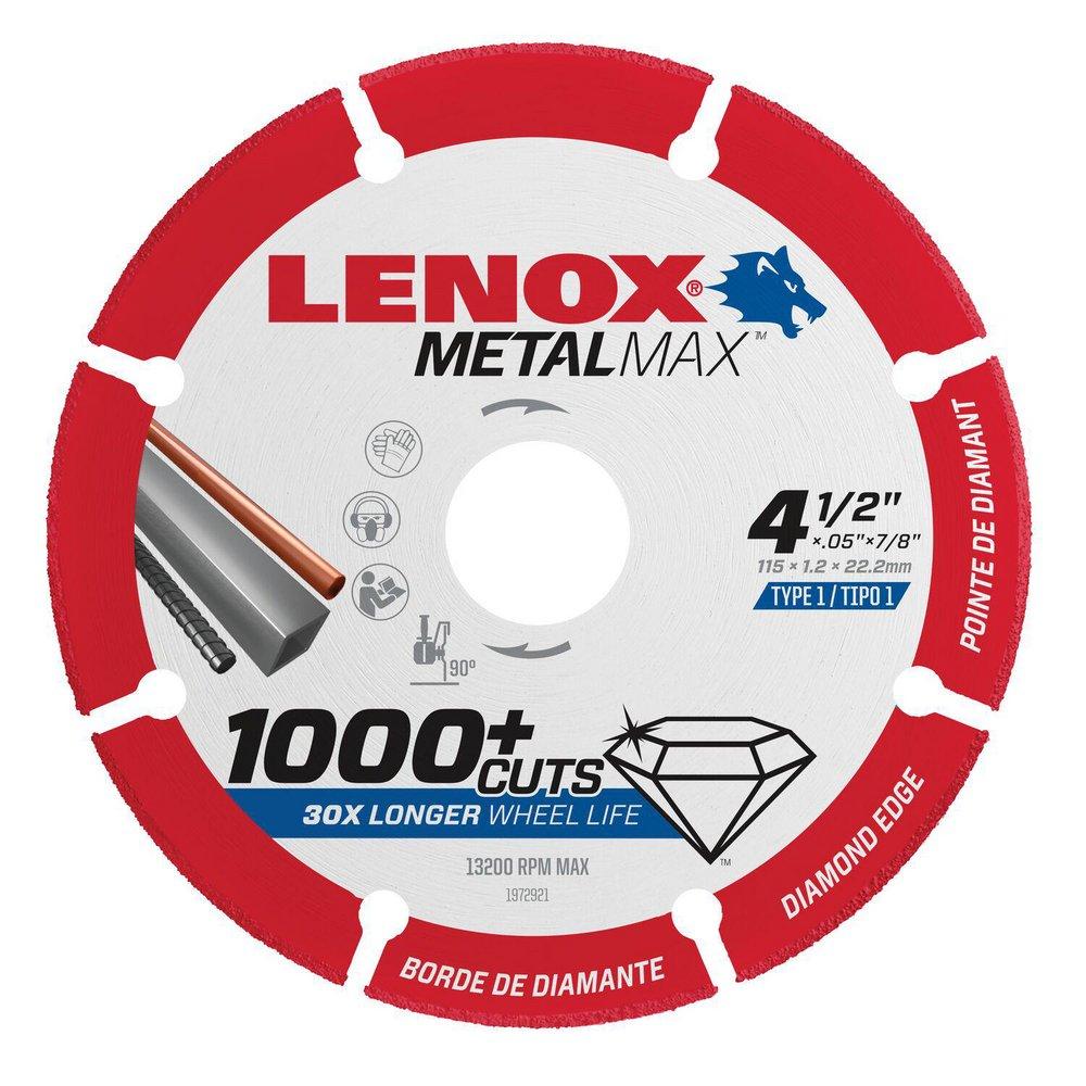 LENOX Red 1/16 in. Cut Off Wheel 