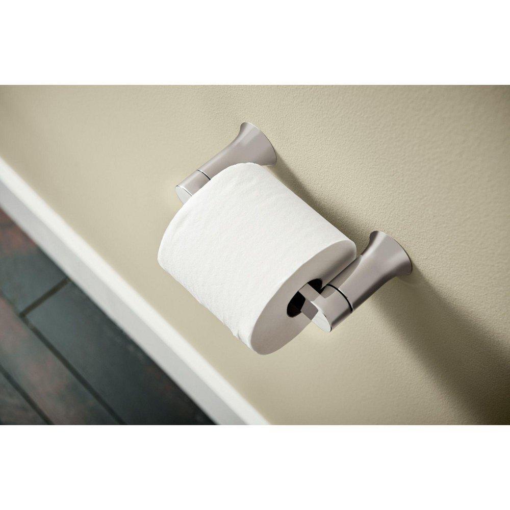 Moen Polished Chrome Wall Mount Toilet Tissue Holder 