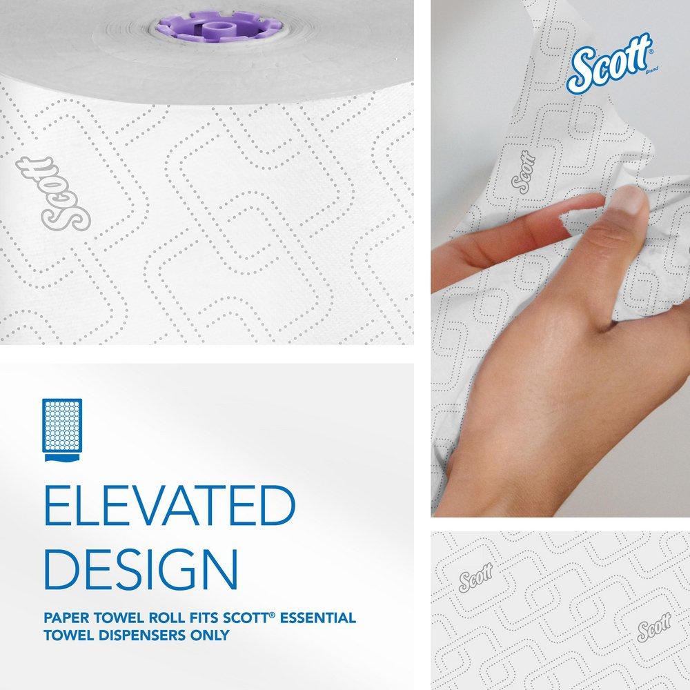 Scott&reg; White Centerfeed Towel (Case of 6) in White 