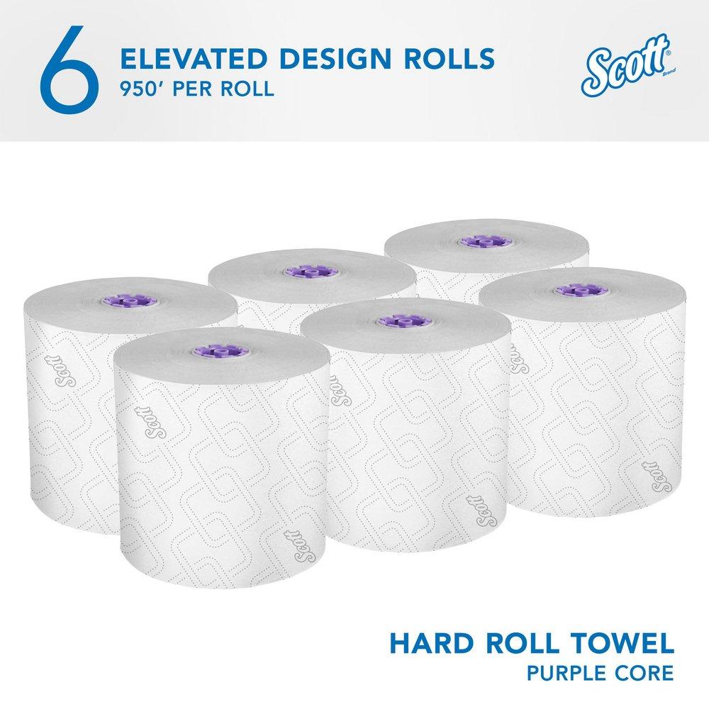 Scott&reg; White Centerfeed Towel (Case of 6) in White 