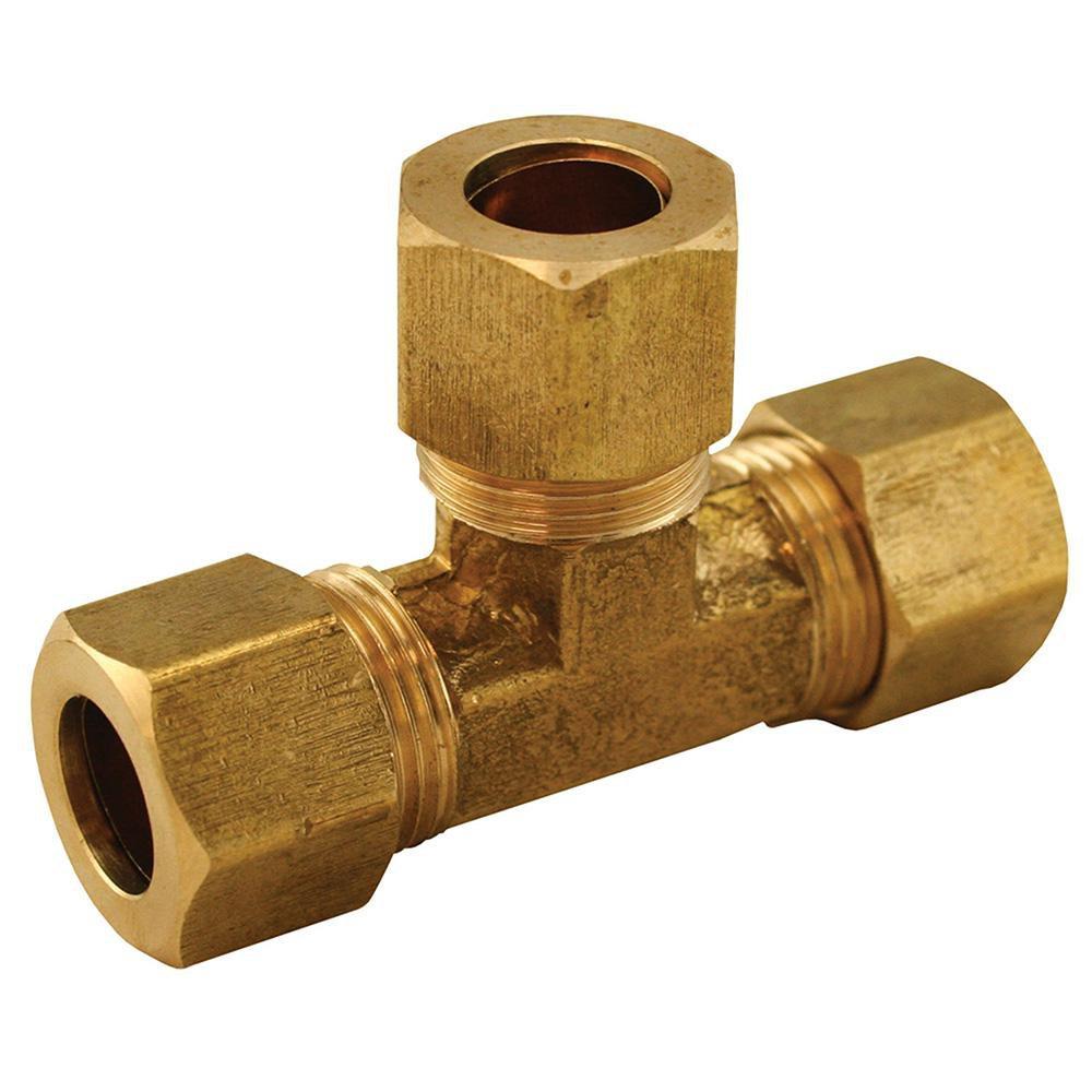 Jones Stephens OD Compression Brass Tee 