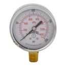 Winter's Thermogauges 2-1/2 in. Steel Pressure Gauge 