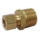 3/8 x 1/4 in. Compression x Male Brass Connector