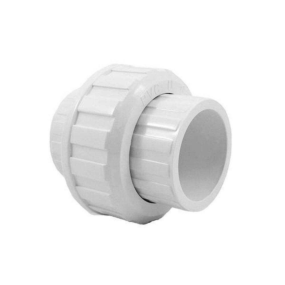 Legend Valve & Fitting White Solvent Weld Straight Schedule 40 PVC Union 