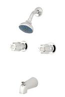Gerber Plumbing Polished Chrome 2 gpm Tub and Shower Faucet with Double Fluted Handle 