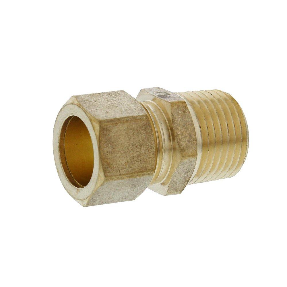 Jones Stephens Compression x Male Brass Connector 