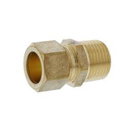 5/8 x 1/2 in. Compression x Male Brass Connector