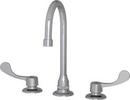 Gerber Plumbing Polished Chrome Widespread Bathroom Sink Faucet with Double Lever Handle 