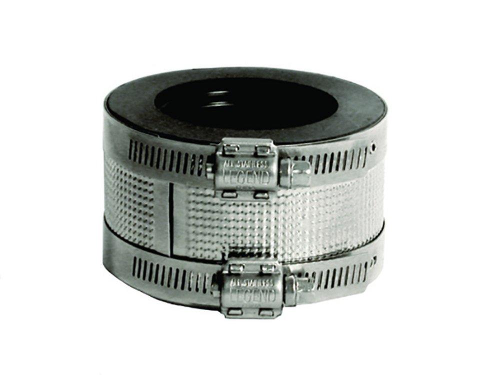 Legend Valve & Fitting No Hub Stainless Steel Coupling 