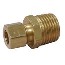 7/8 x 3/4 in. Compression x Male Brass Connector