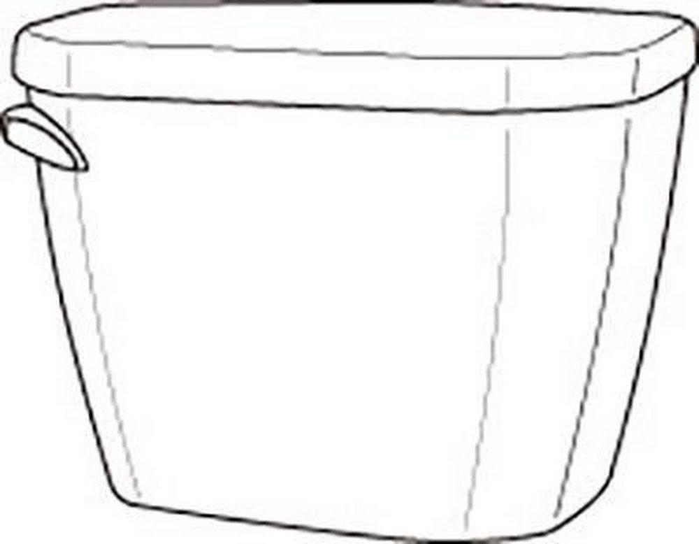 Gerber Plumbing White Toilet Tank Lid Only 