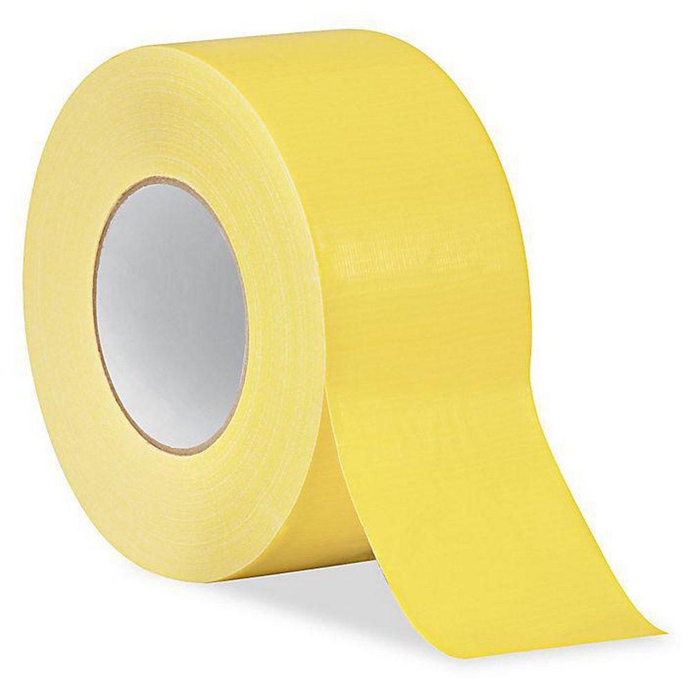 Christy's Yellow 2 in. Duct Tape in Yellow 
