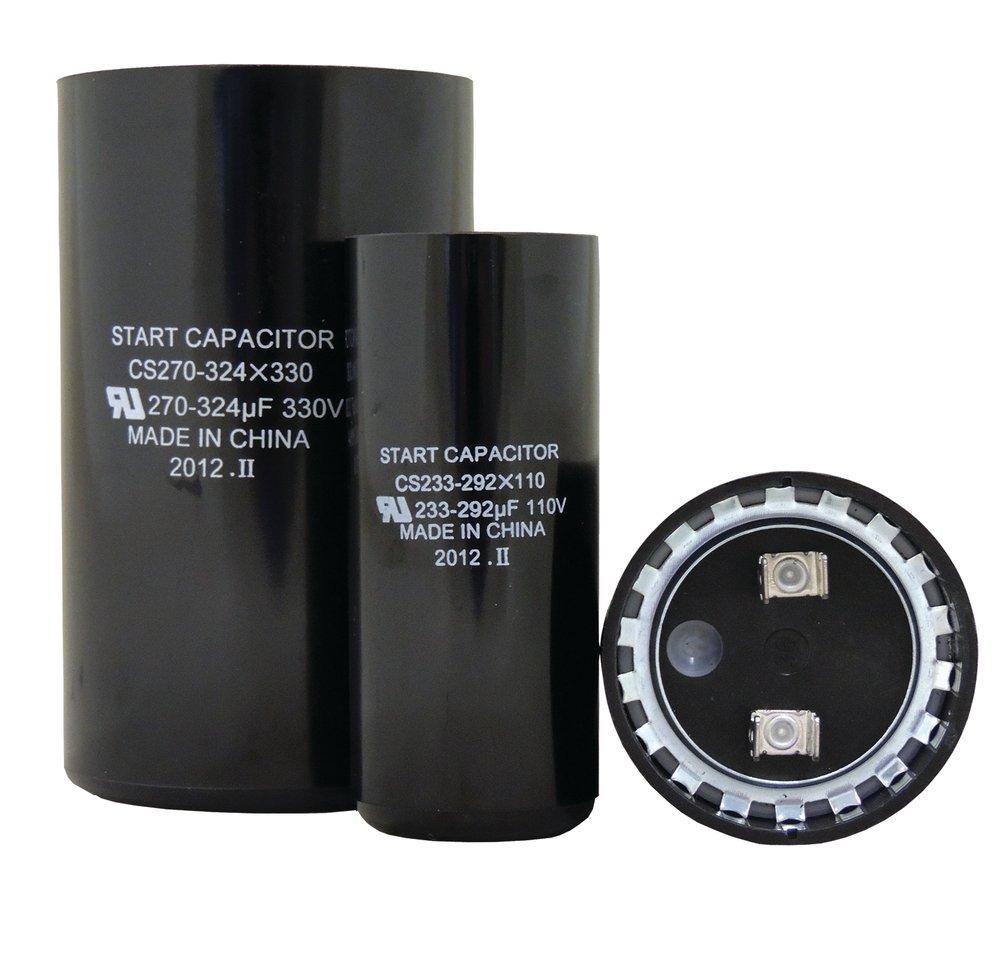 Supco Black 2-1/16 in. Motor Start Capacitor 