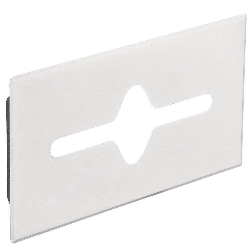 Liberty Hardware Polished Chrome Snap-On Cover for Recessed Tissue Box 