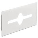 Snap-On Cover for Recessed Tissue Box in Polished Chrome
