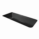 CECO Black 43 x 19-1/2 in. No Hole Cast Iron Single Bowl Undermount Kitchen Sink 