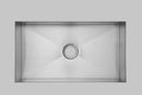 Signature Hardware Stainless Steel 33 x 22 in. Stainless Steel Single Bowl Undermount Kitchen Sink 