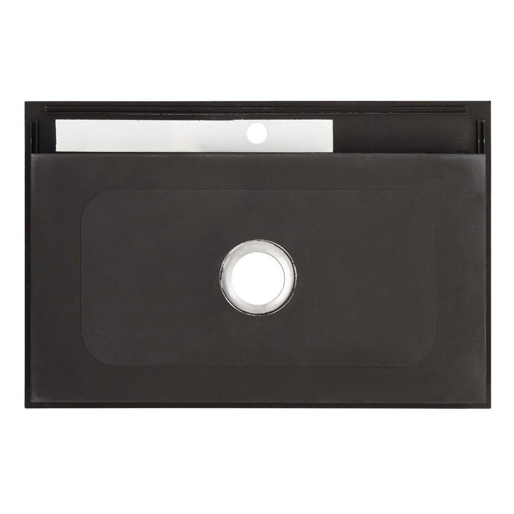 Signature Hardware Stainless Steel 33 x 22 in. Stainless Steel Single Bowl Undermount Kitchen Sink with Sound Dampening 