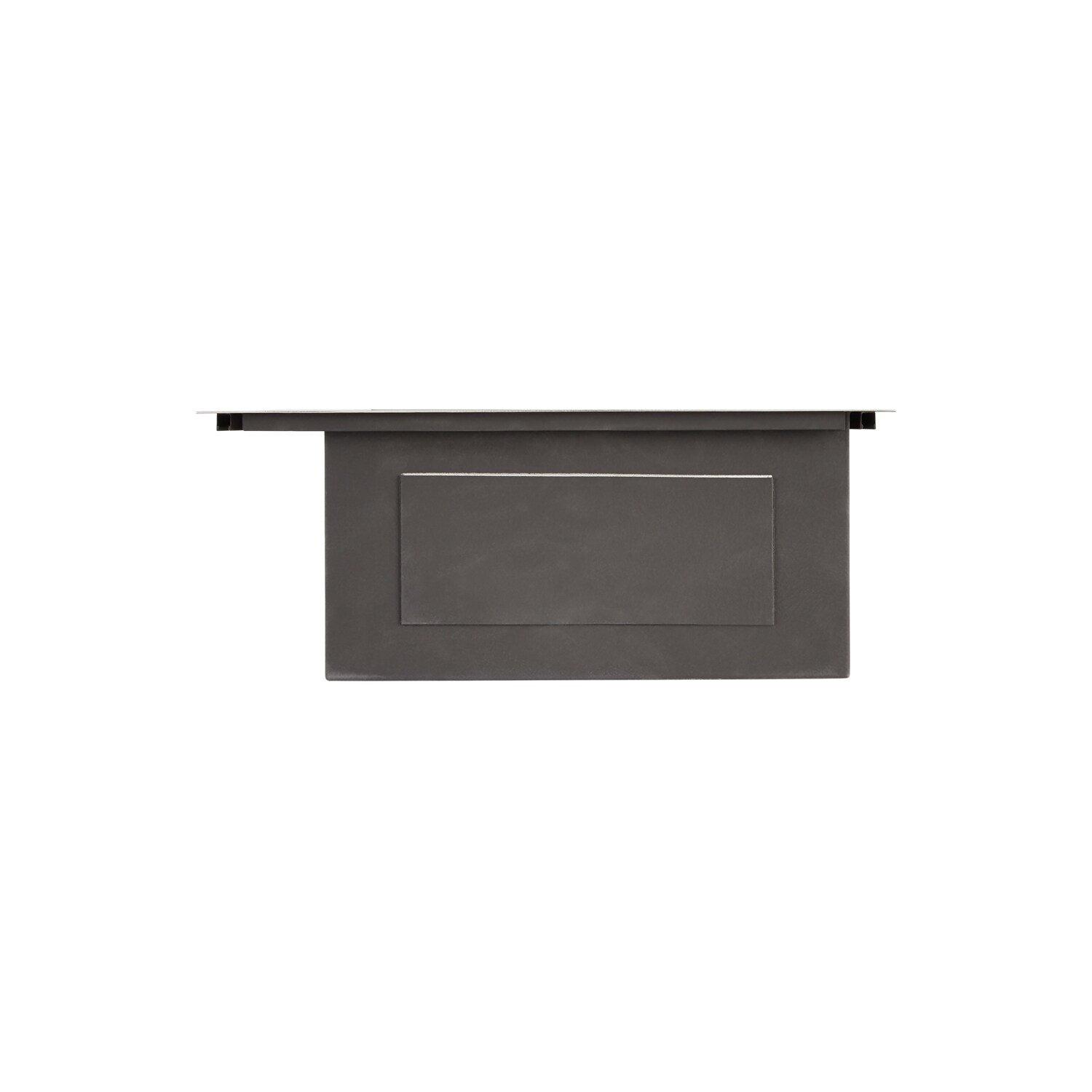 Signature Hardware Stainless Steel 33 x 22 in. 3-Hole Single Bowl Undermount Kitchen Sink 