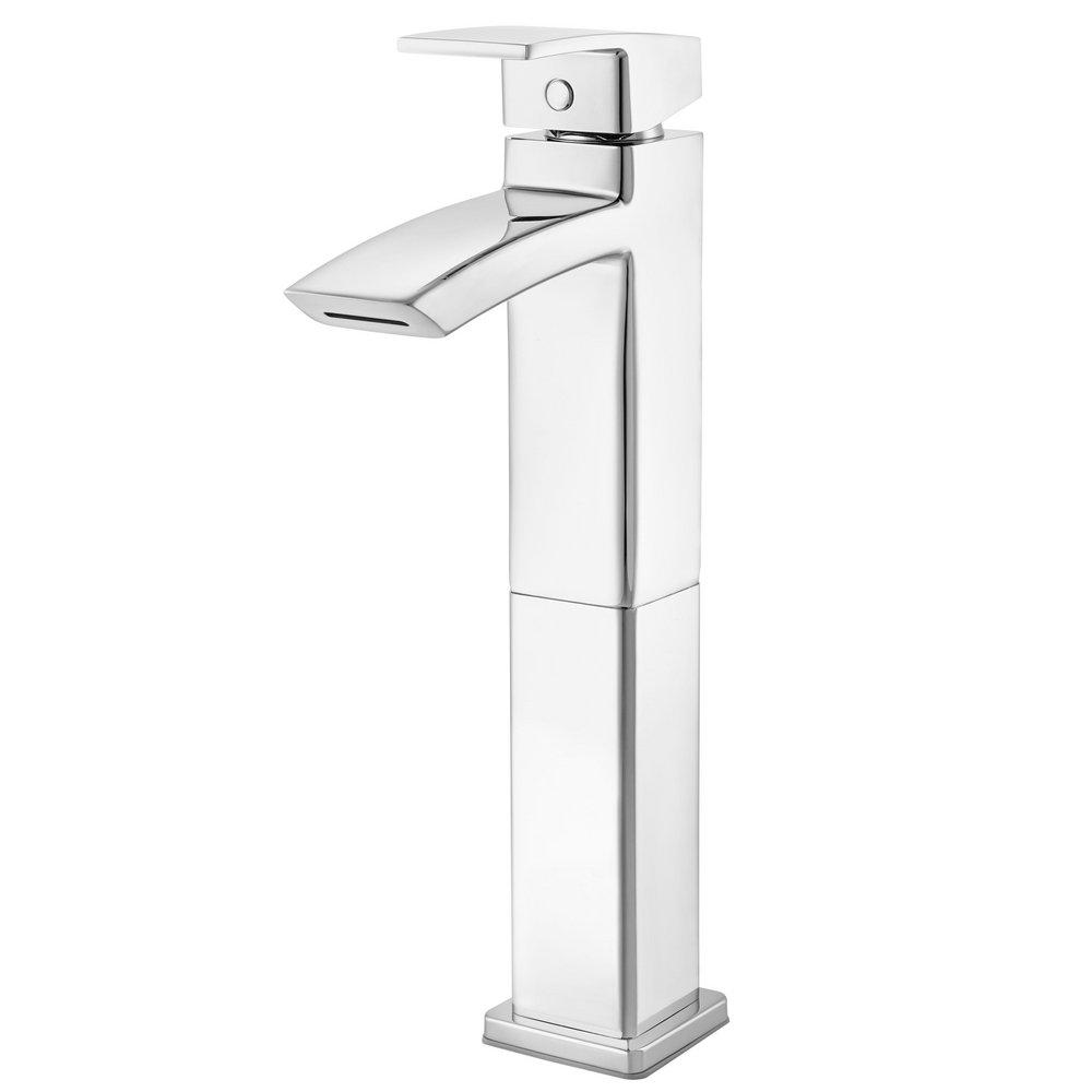 Pfister Polished Chrome Single Handle Vessel Filler Bathroom Sink Faucet 