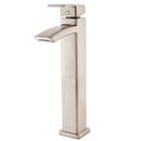 Pfister Brushed Nickel Single Handle Vessel Filler Bathroom Sink Faucet 
