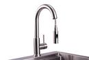 Lynx Grills Stainless Steel Single Handle Pull Down Kitchen Faucet 