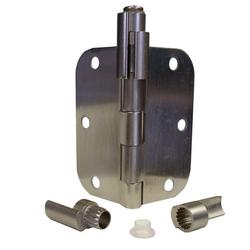 Bumperless Door Stop in Satin Nickel