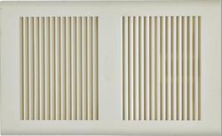 Fan Grille in White