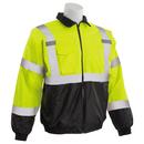 DeltaPlus Hi-Viz Lime Bomber Jacket 