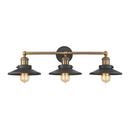 Elk Home Antique Brass/Tarnished Graphite 60W 3-Light Medium E-26 Vanity Fixture 