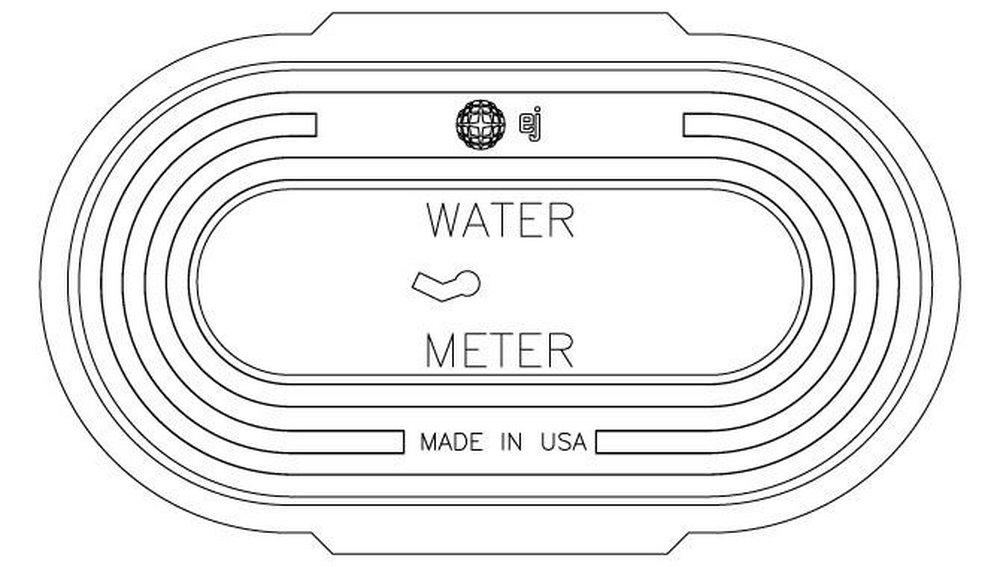 EJ Plastic Meter Box with Cover 