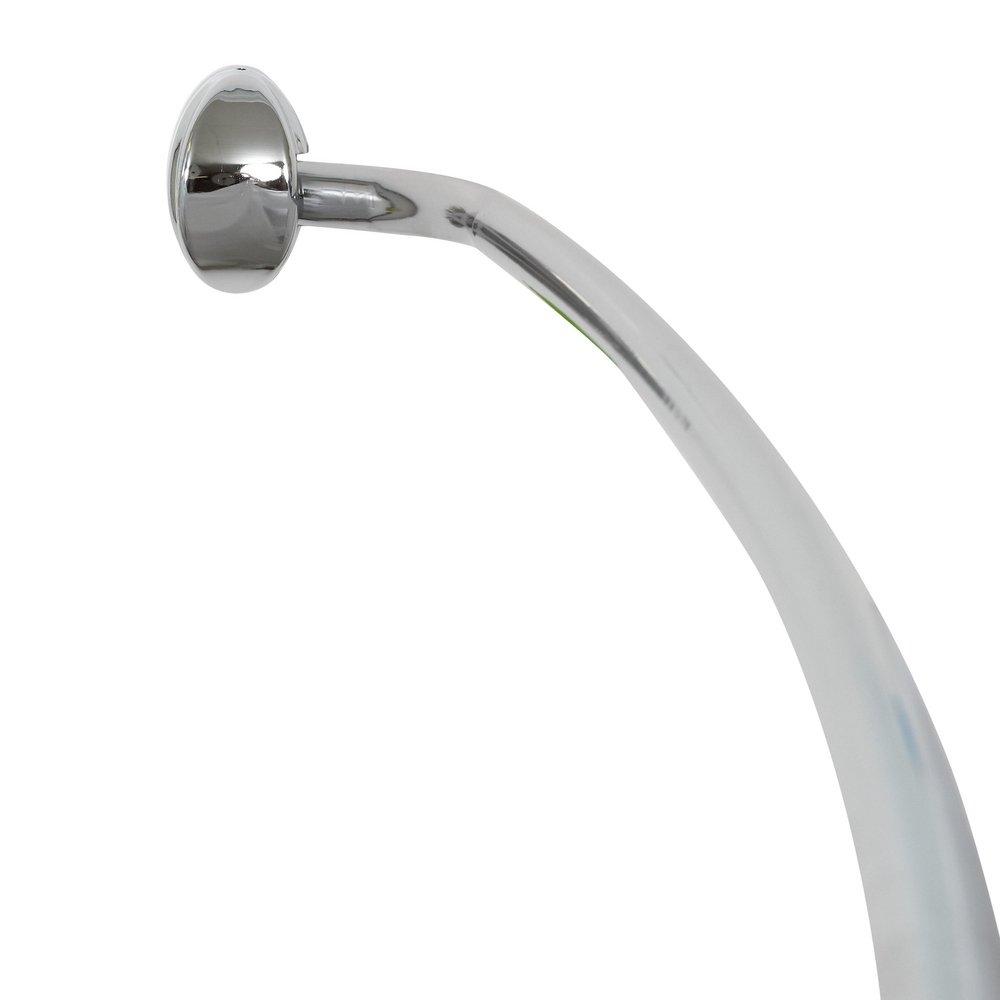 PROFLO&reg; Polished Chrome 6 ft. Curved Shower Rod 