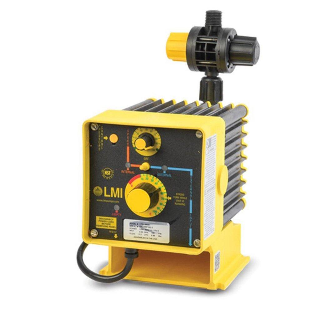 LMI 100 psi 120V PTFE, PVDF and Polyprel Metering Pump 