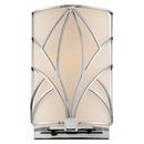 Metropolitan Polished Chrome 100W 1-Light Medium E-26 Base Wall Sconce 