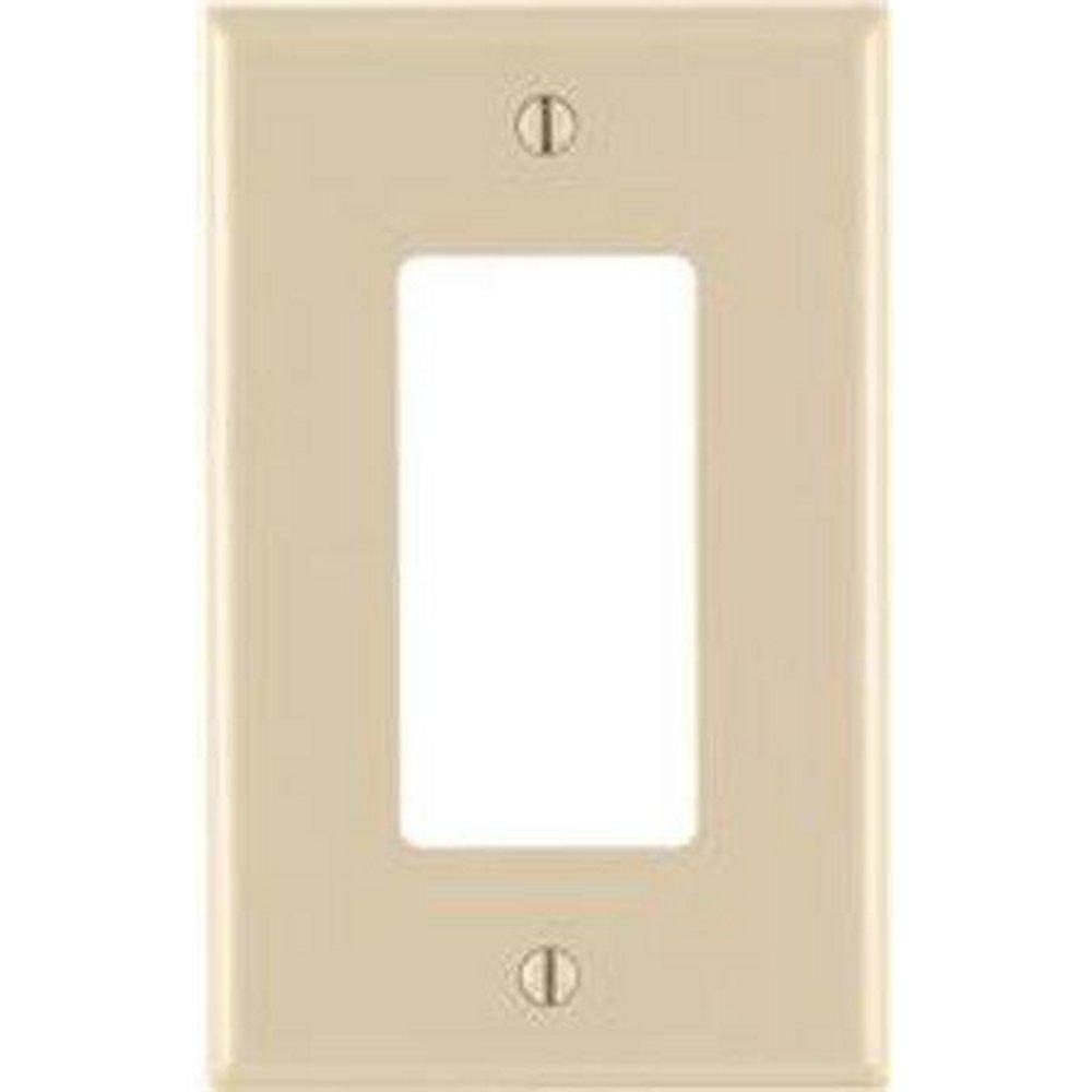 LEVITON Light Almond Wall Plate 