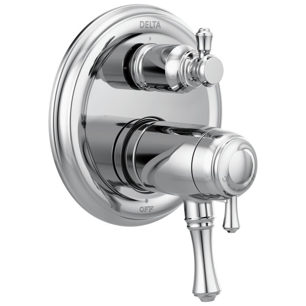 Delta Faucet Chrome Metal Diverter Valve Trim 